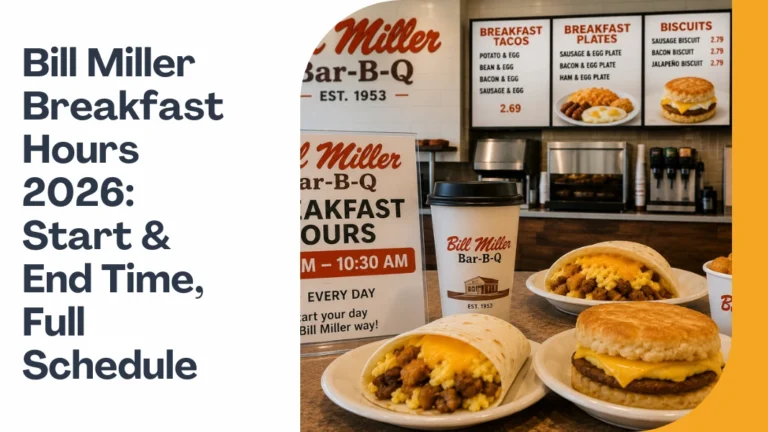 Bill Miller Breakfast Hours