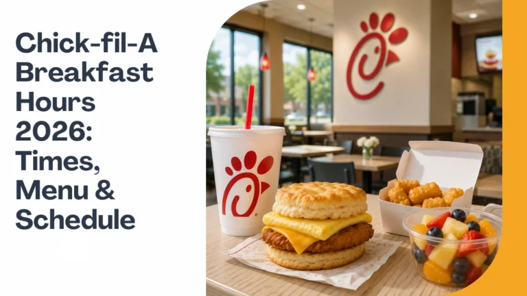 Chick-fil-A Breakfast Hours