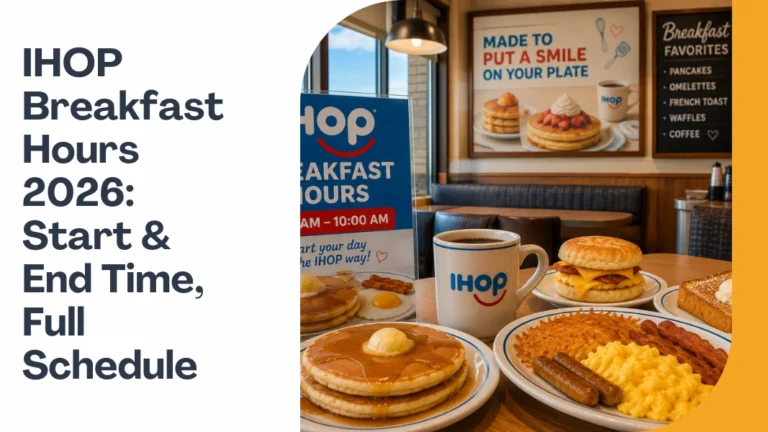IHOP Breakfast Hours