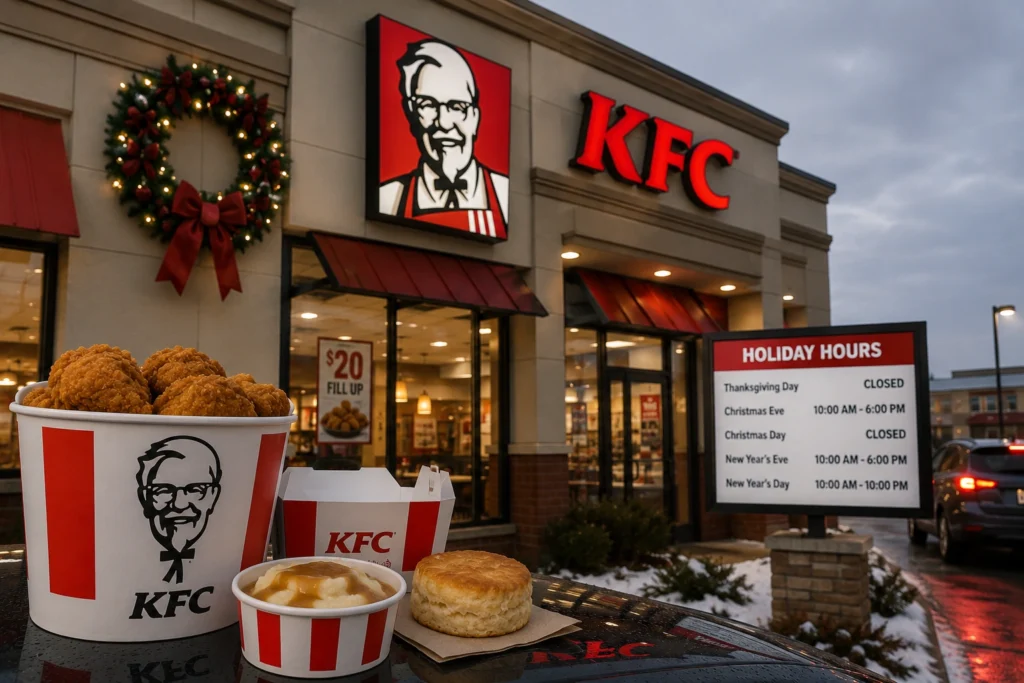 KFC Holiday Hours