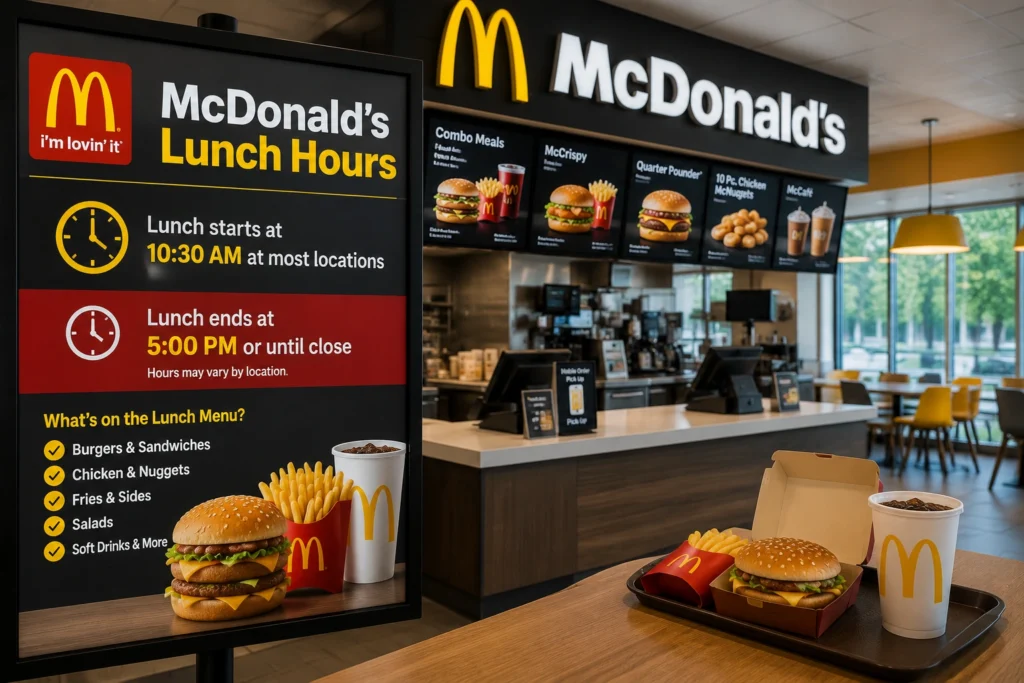 McDonald’s-Lunch-Hours