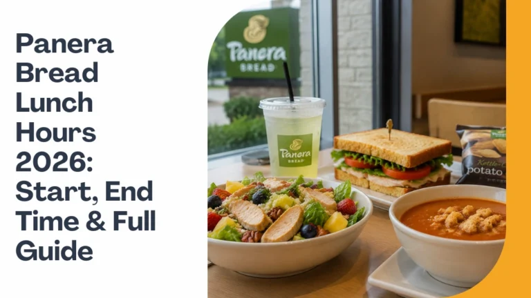 Panera Bread Lunch Hours