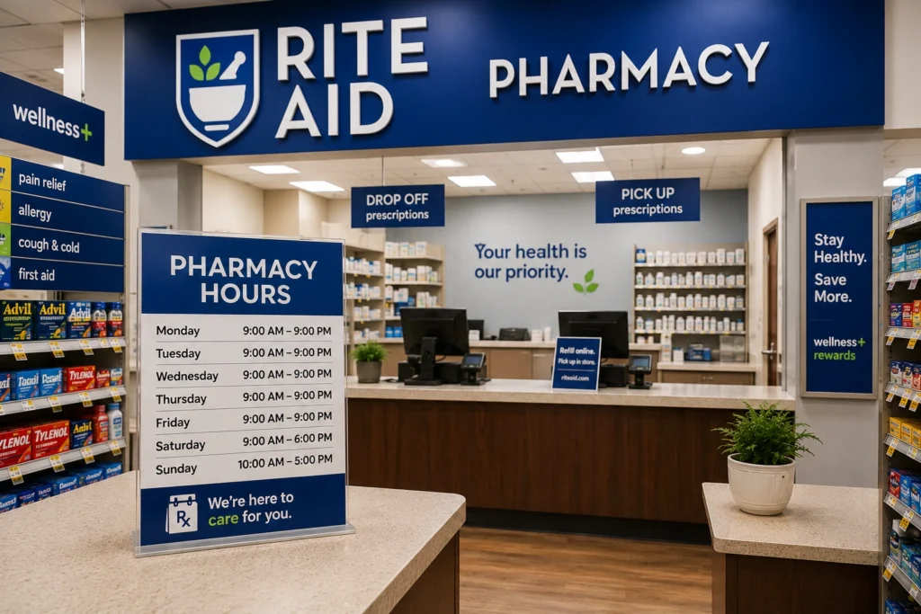 Rite Aid Pharmacy Hours