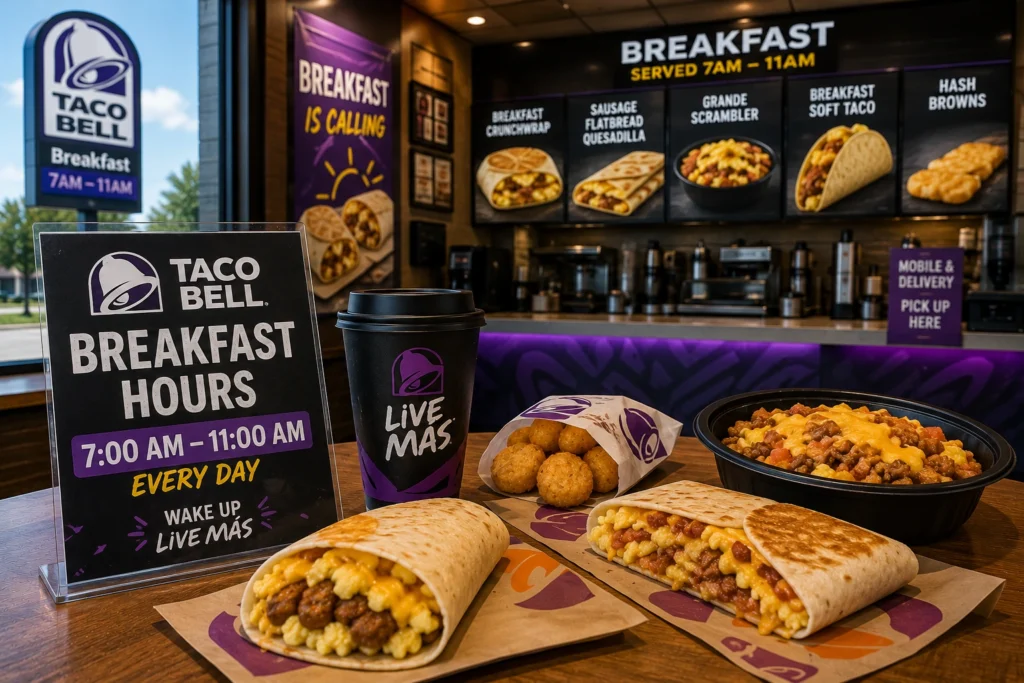 Taco Bell Breakfast Hours