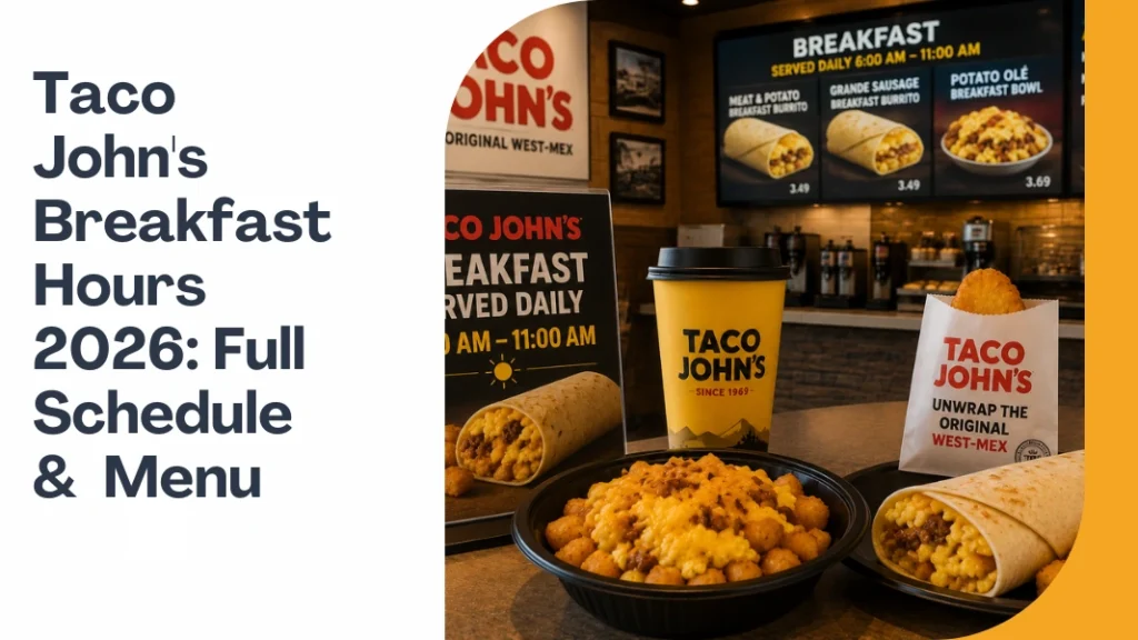 Taco John’s Breakfast Hours