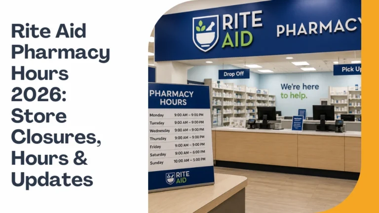 Rite Aid Pharmacy Hours