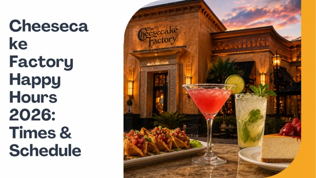 Cheesecake Factory Happy Hours