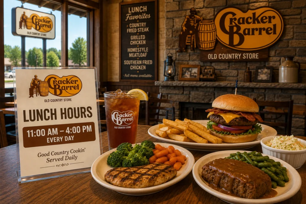 Cracker Barrel Lunch Hours