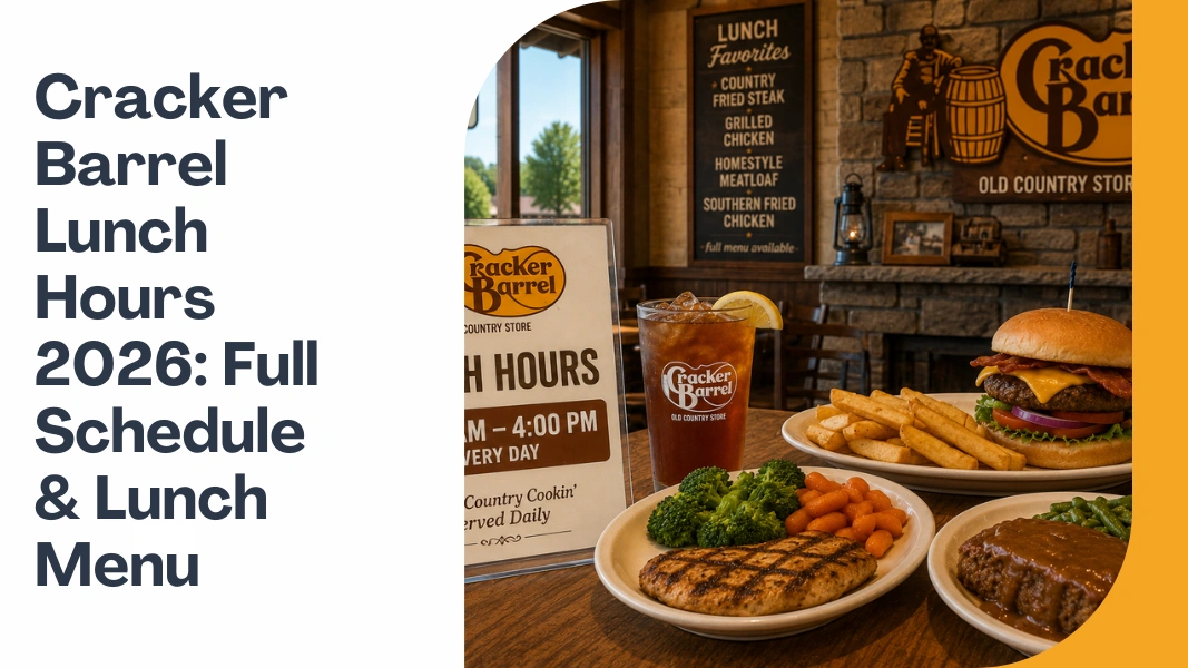 Cracker Barrel Lunch Hours