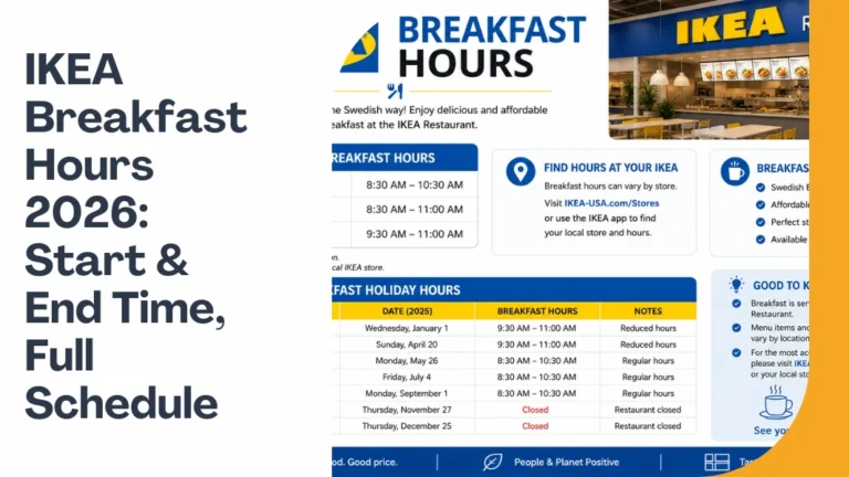 IKEA Breakfast Hours