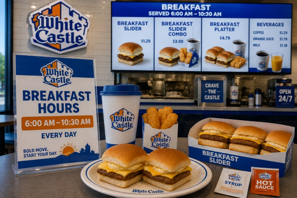 White Castle Breakfast Hours